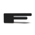 Picture of ORACLE Lighting Universal Illuminated LED Letter Badges - Matte Blk Surface Finish - F