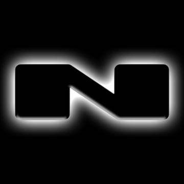 Picture of ORACLE Lighting Universal Illuminated LED Letter Badges - Matte Blk Surface Finish - N
