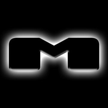 Picture of ORACLE Lighting Universal Illuminated LED Letter Badges - Matte Blk Surface Finish - M