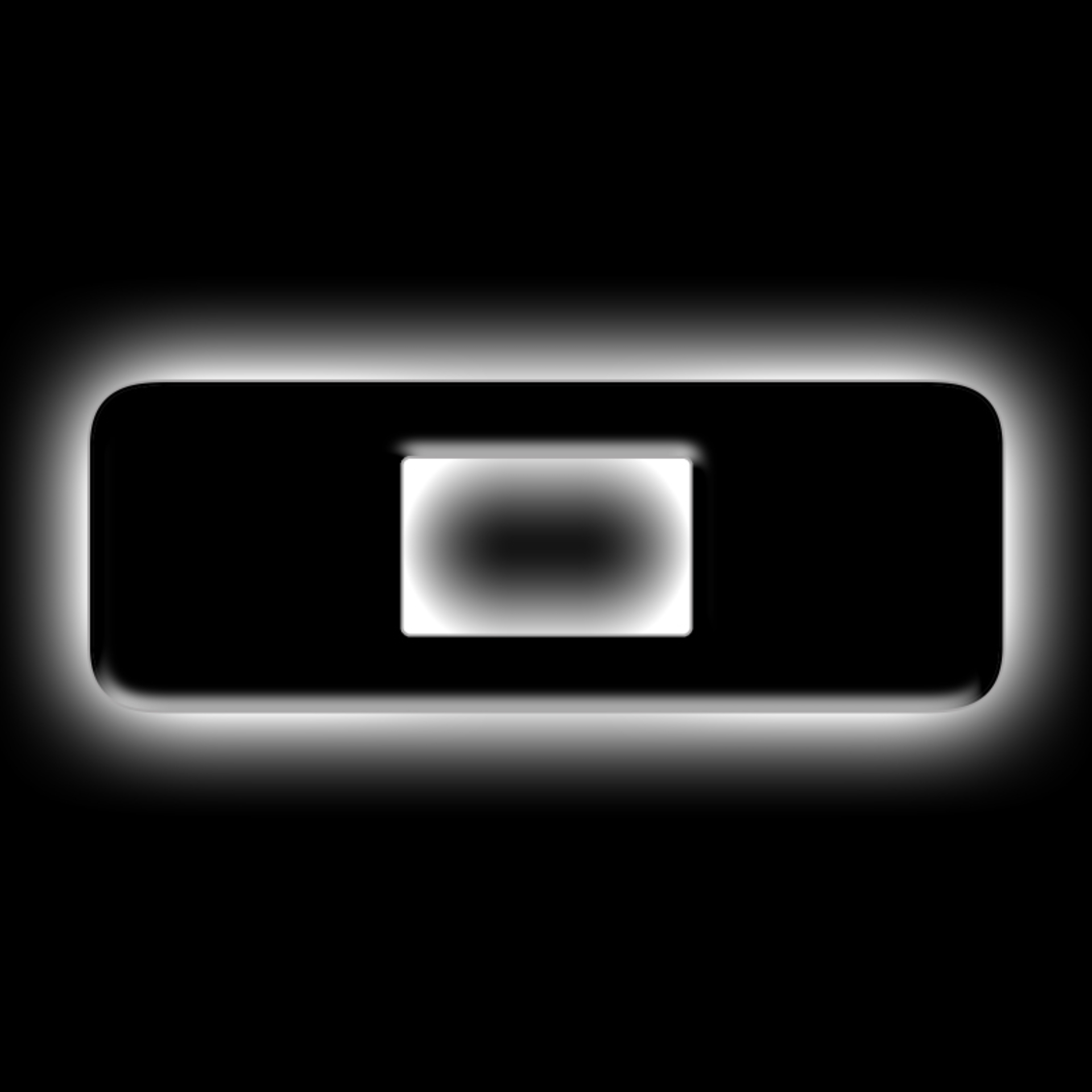 Picture of ORACLE Lighting Universal Illuminated LED Letter Badges - Matte Blk Surface Finish - O