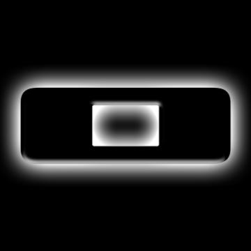 Picture of ORACLE Lighting Universal Illuminated LED Letter Badges - Matte Blk Surface Finish - O
