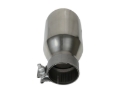 Picture of aFe MACH Force-Xp Univ 304 SS Double-Wall Clamp-On Exhaust Tip - Polished - 3in Inlet - 4.5in Outlet