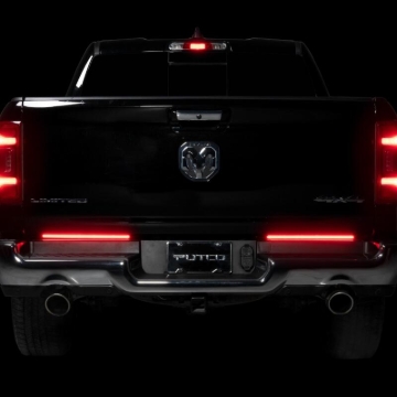Picture of Putco 09-22 Jeep Wrangler JK/19-22 Ram 1500/2500 18in Split Red Light Blade Direct Fit Kit Red/White