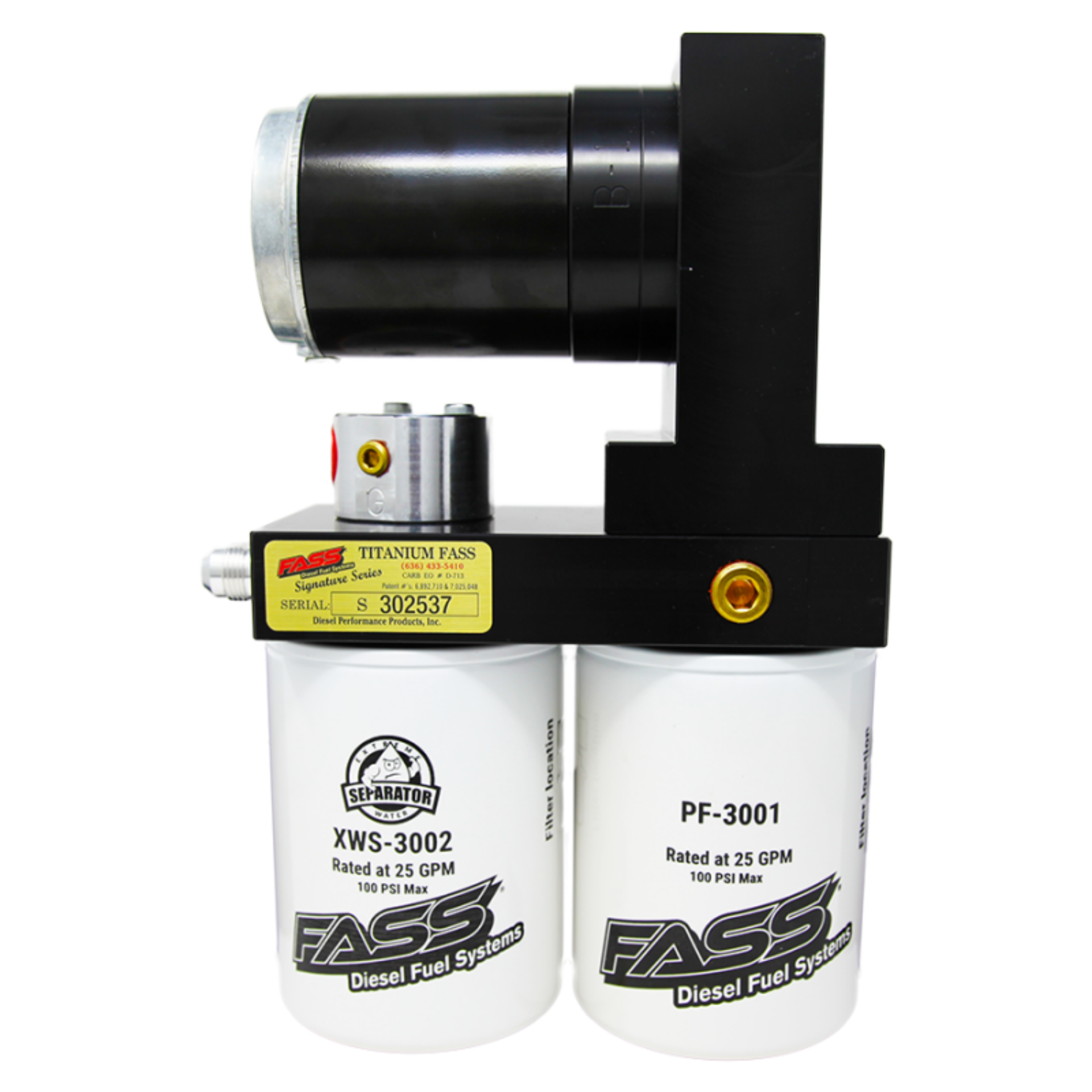 Picture of FASS Fuel Systems FASS Titanium Series-GM Fuel Air Separators - TSC08100G