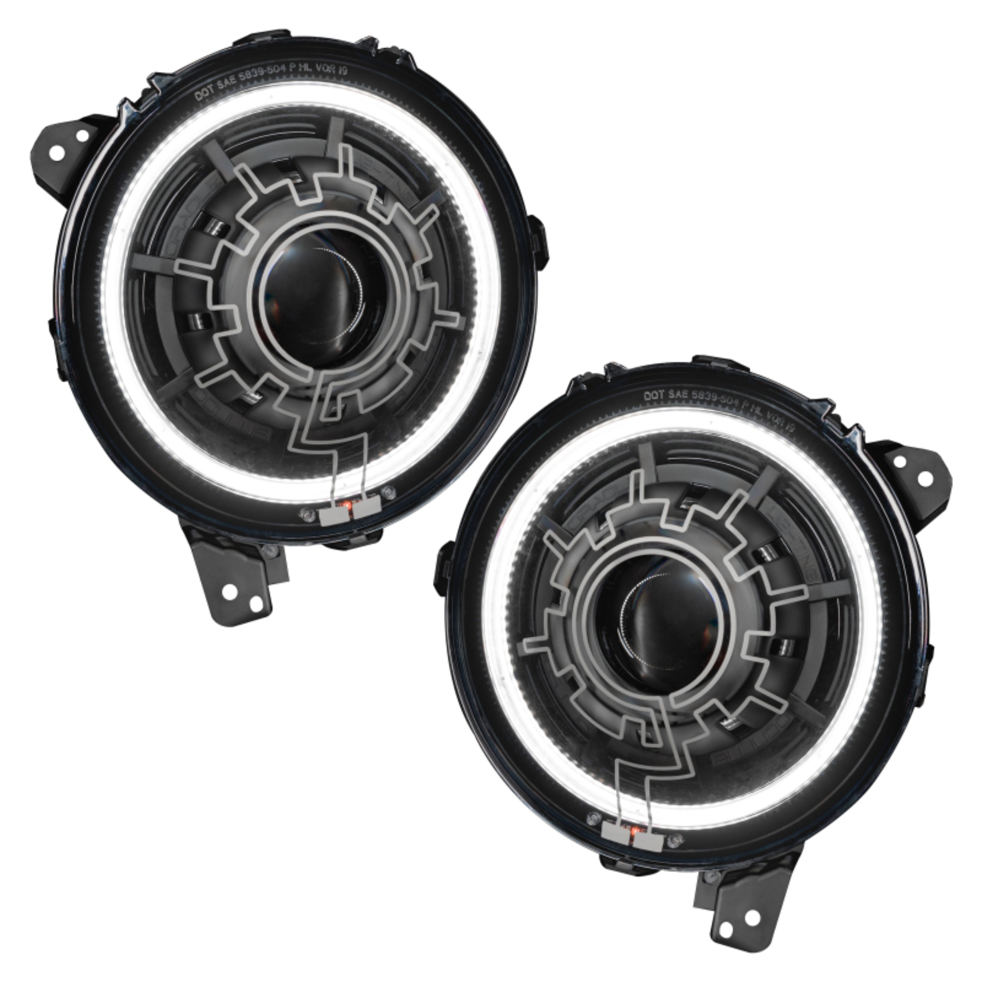 Picture of Oracle Lighting 18-22 Jeep Wrangler JL Oculus Bi-LED Projector Headlights