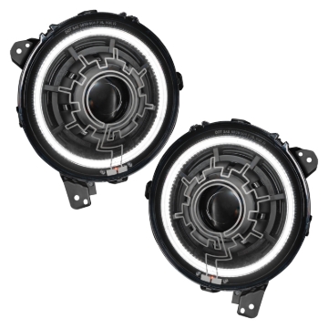Picture of Oracle Lighting 18-22 Jeep Wrangler JL Oculus Bi-LED Projector Headlights