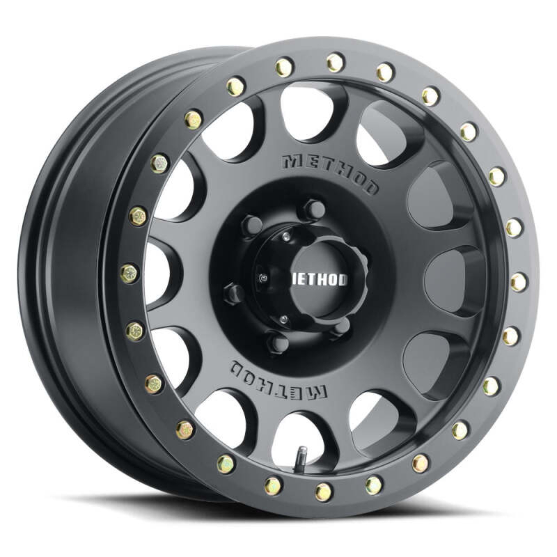 Picture of Method MR105 V3 Beadlock 17x9 -38mm Offset 8x6.5 130.81mm CB Matte Black Wheel w/ BH-H24125