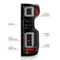 Picture of ANZO 19-21 Chevy Silverado Work Truck Full LED Taillights Blk Housing Clear Lens G2 (w/C light Bars)
