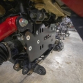 Picture of Wehrli 2019+ Honda Talon X/R Winch Mount Plate Kit - WCFab Front Bumper
