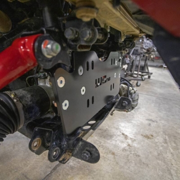 Picture of Wehrli 2019+ Honda Talon X/R Winch Mount Plate Kit - WCFab Front Bumper