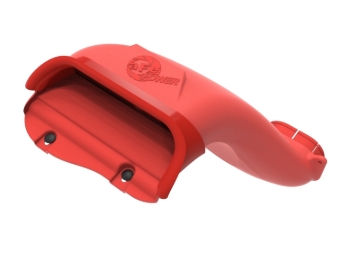 Picture of aFe Rapid Induction Dynamic Air Scoop 2021+ Ford F-150V6/V8 - Red