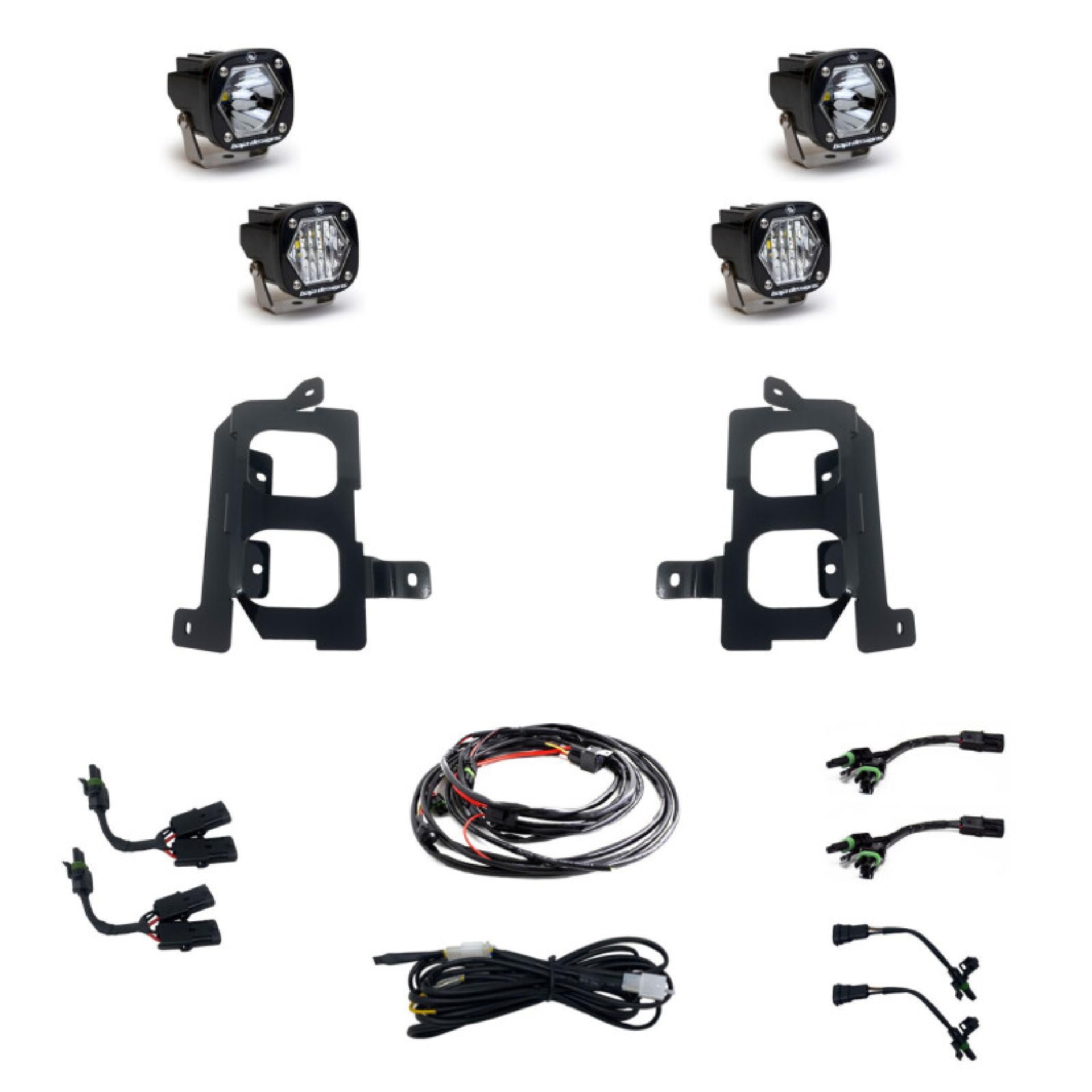 Picture of Baja Designs 2020+ GMC 2500/3500 Fog Pocket Kit