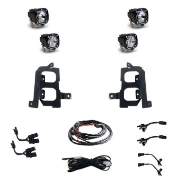 Picture of Baja Designs 2020+ GMC 2500/3500 Fog Pocket Kit