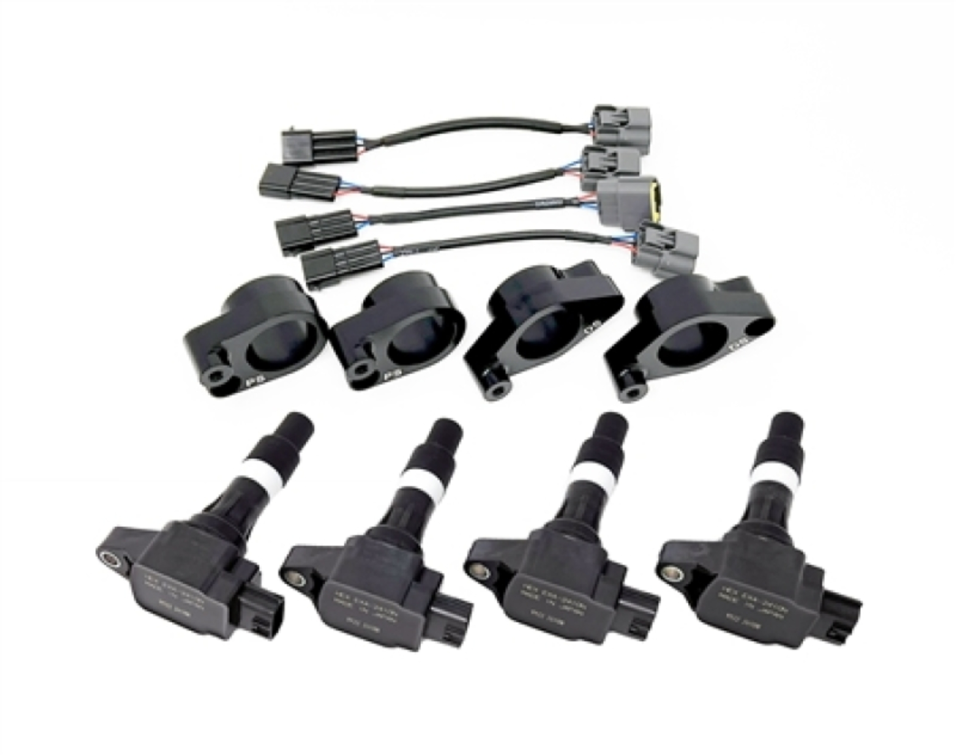 Picture of Torque Solution Subaru EJ20/EJ25 R35 GTR Coil On Plug Adapter Kit - Coils Included