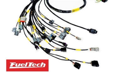 Picture of Rywire Honda K-Series (w/FuelTech 550 ECU) Eng Harness w/OBD2 Alt/EV14 Inj/AEM IAT/MAP (Adapter Req)