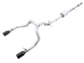 Picture of AWE Tuning 4th Gen GM 1500 5.3L 0FG Cat-Back Split Rear Exit (Flat Bumper) - Dual Diamond Tips