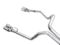 Picture of AWE Tuning 4th Gen GM 1500 6.2L 0FG Cat-Back Split Rear Exit (w/ Bumper Cutouts) - Quad Chrome Tips