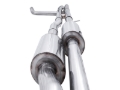 Picture of AWE Tuning 4th Gen GM 1500 6.2L 0FG Cat-Back Split Rear Exit (w/ Bumper Cutouts) - Quad Diamond Tips
