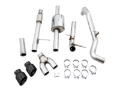 Picture of AWE Tuning 4th Gen GM 1500 5.3L 0FG Cat-Back Dual Side Exit (Flat Bumper) - Diamond Tips