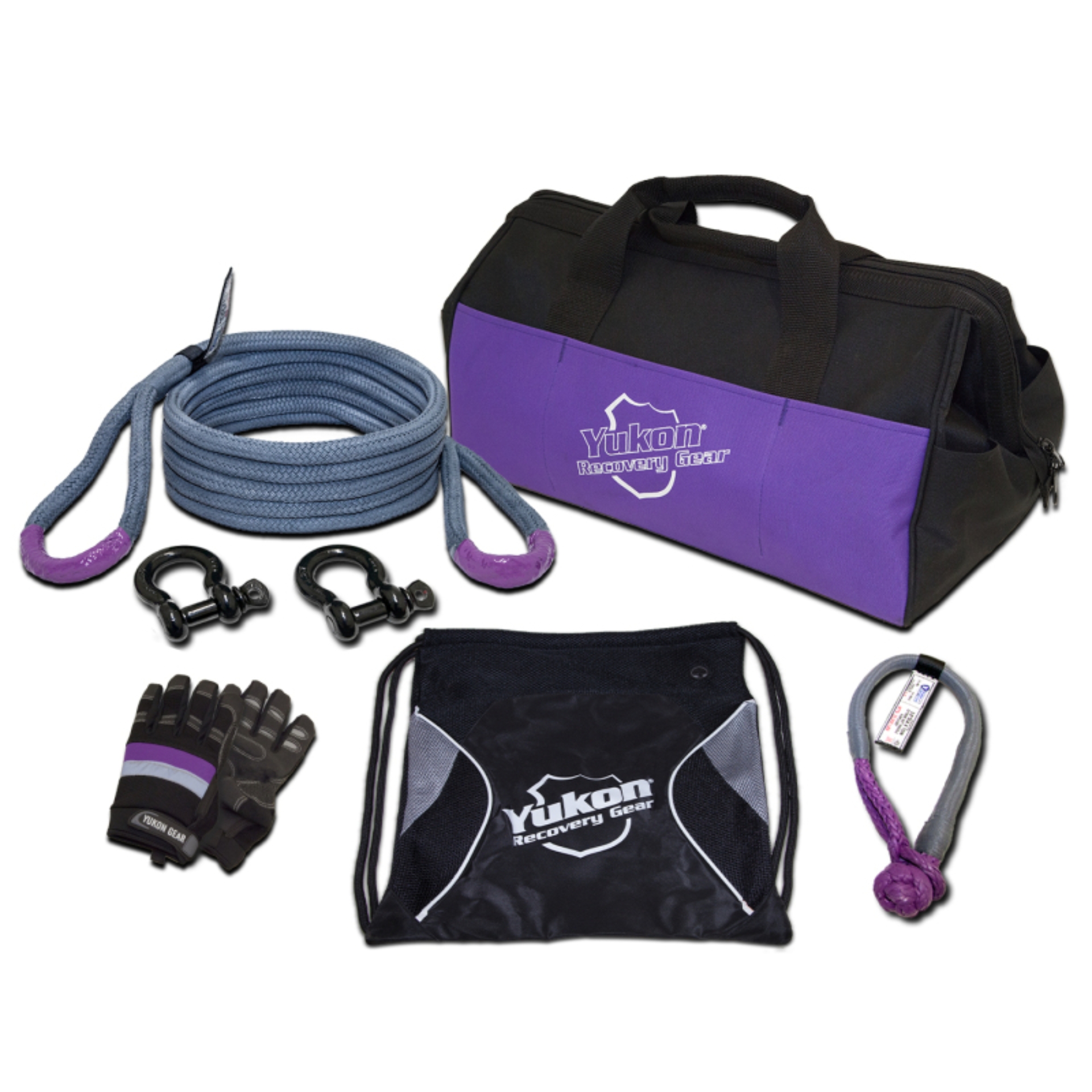 Picture of Yukon Gear & Axle YUK Recovery Gear Kits Tow Straps - YRGKIT-2