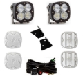 Picture of Baja Designs 07-18 Jeep Wrangler JK XL80 Drive/Combo A-Pillar Kit - White
