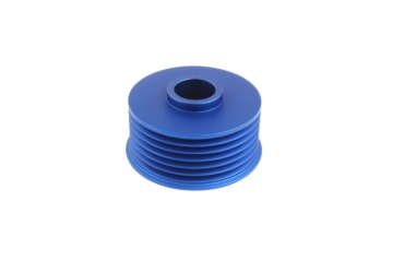 Picture of PERRIN 15-26 Subaru WRX / 15-22 Crosstrek / 14-18 FXT Lightweight Alternator Pulley - Blue