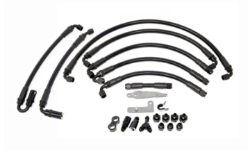 Picture of Torque Solution PTFE Fuel Line Kit w/ Flex Fuel - Subaru WRX STI 08-21 / WRX 08-14
