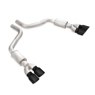 Picture of Stainless Works 15-21 Dodge Challenger 5.7/6.2/6.4L Legend Axle Back Exhaust System w/ Black-Out Tip