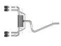 Picture of aFe Exhaust Cat Back - 49-36442-C