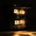 Picture of AlphaRex 21-22 Ford F150 PRO-Series Projector headlights Black w/Activ Light/Seq Signal