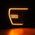 Picture of AlphaRex 21-22 Ford F150 PRO-Series Projector headlights Alpha-Black w/Activ Light/Seq Signal