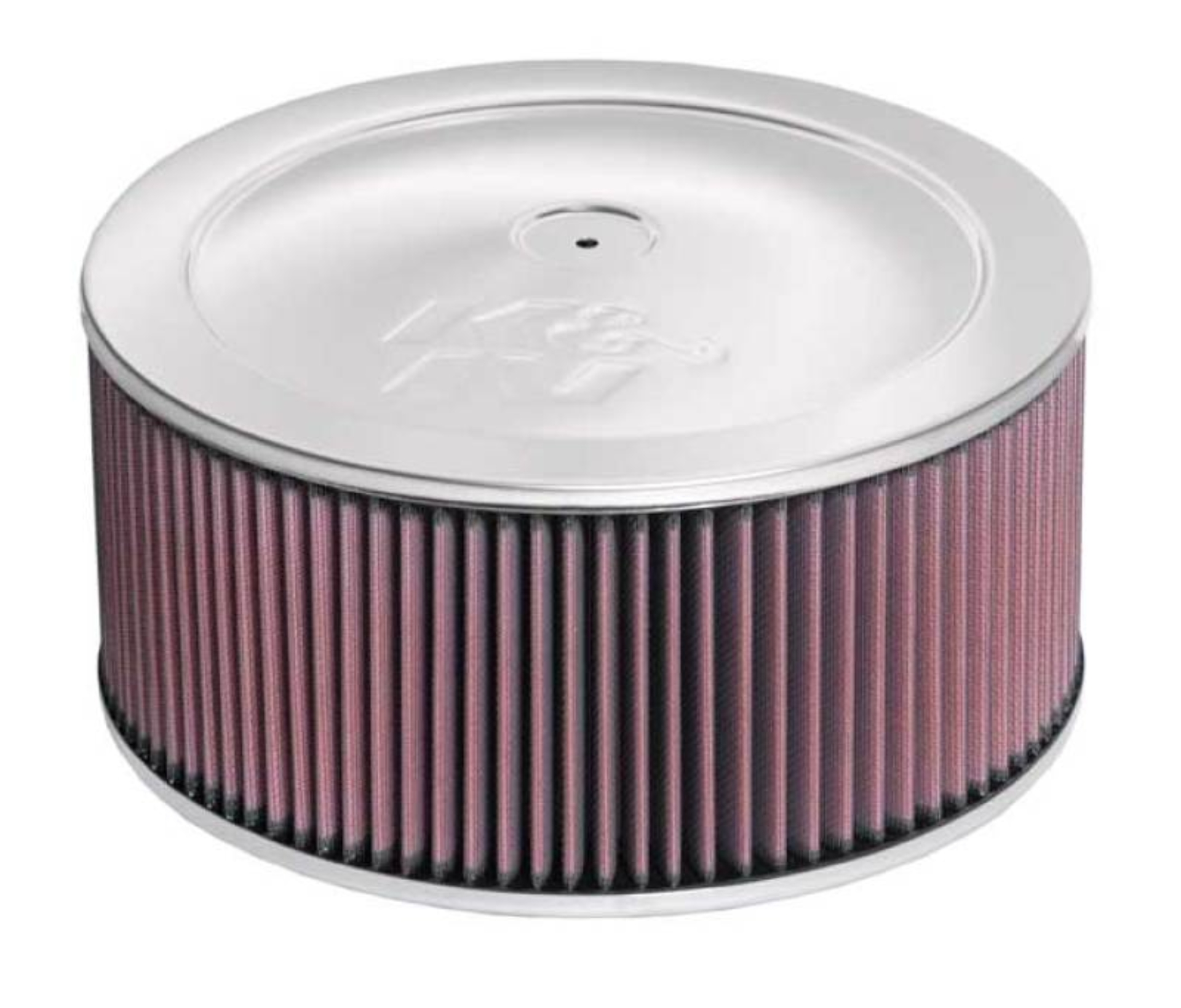 Picture of K&N Custom Round Filter 5-1/8in FLG / 11in Dia / 6-1/4in H