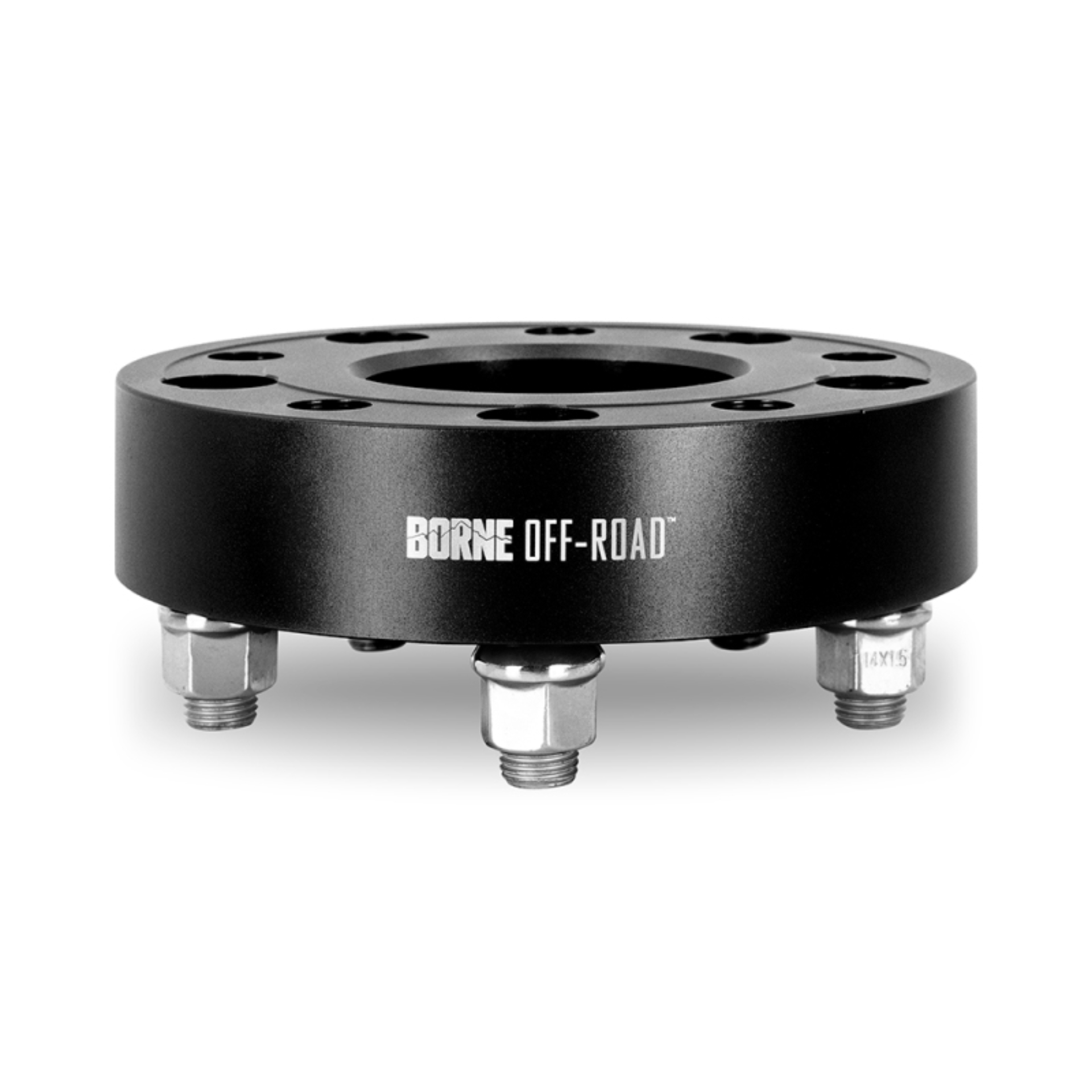 Picture of Borne Off-Road Wheel Spacers - 5x127 - 71.6 - 45mm - M14 - Black