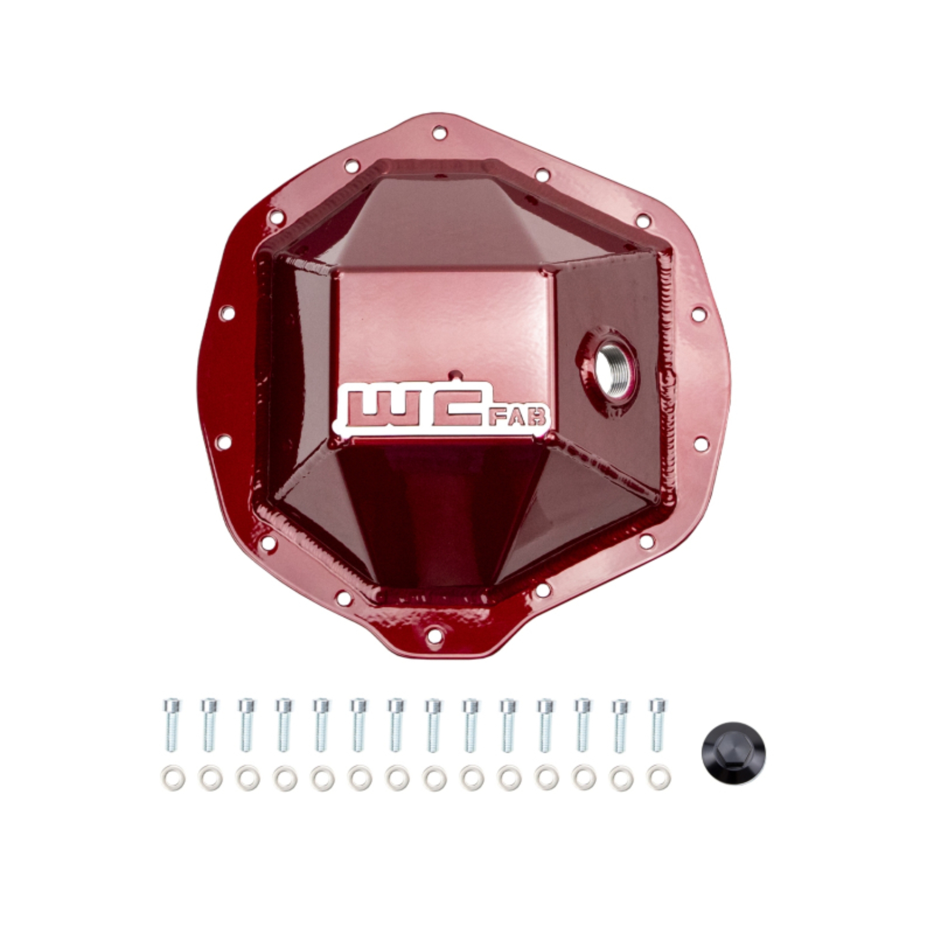 Picture of Wehrli 01-19 Chevrolet Duramax/03-19 Dodge Cummins 11.5in AAM Rear Diff. Cover - Sparkle Copper