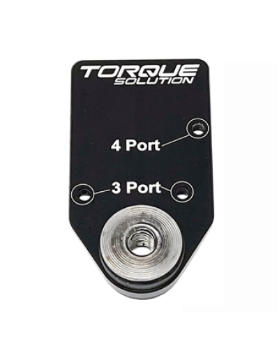 Picture of Torque Solution Billet MAC Valve Mount Bracket - For 3/4 Port MAC Solenoid Valves