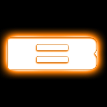Picture of ORACLE Lighting Universal Illuminated LED Letter Badges - Matte Wht Surface Finish - B