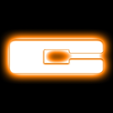 Picture of ORACLE Lighting Universal Illuminated LED Letter Badges - Matte Wht Surface Finish - C