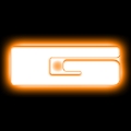 Picture of ORACLE Lighting Universal Illuminated LED Letter Badges - Matte Wht Surface Finish - G