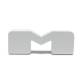 Picture of ORACLE Lighting Universal Illuminated LED Letter Badges - Matte Wht Surface Finish - M