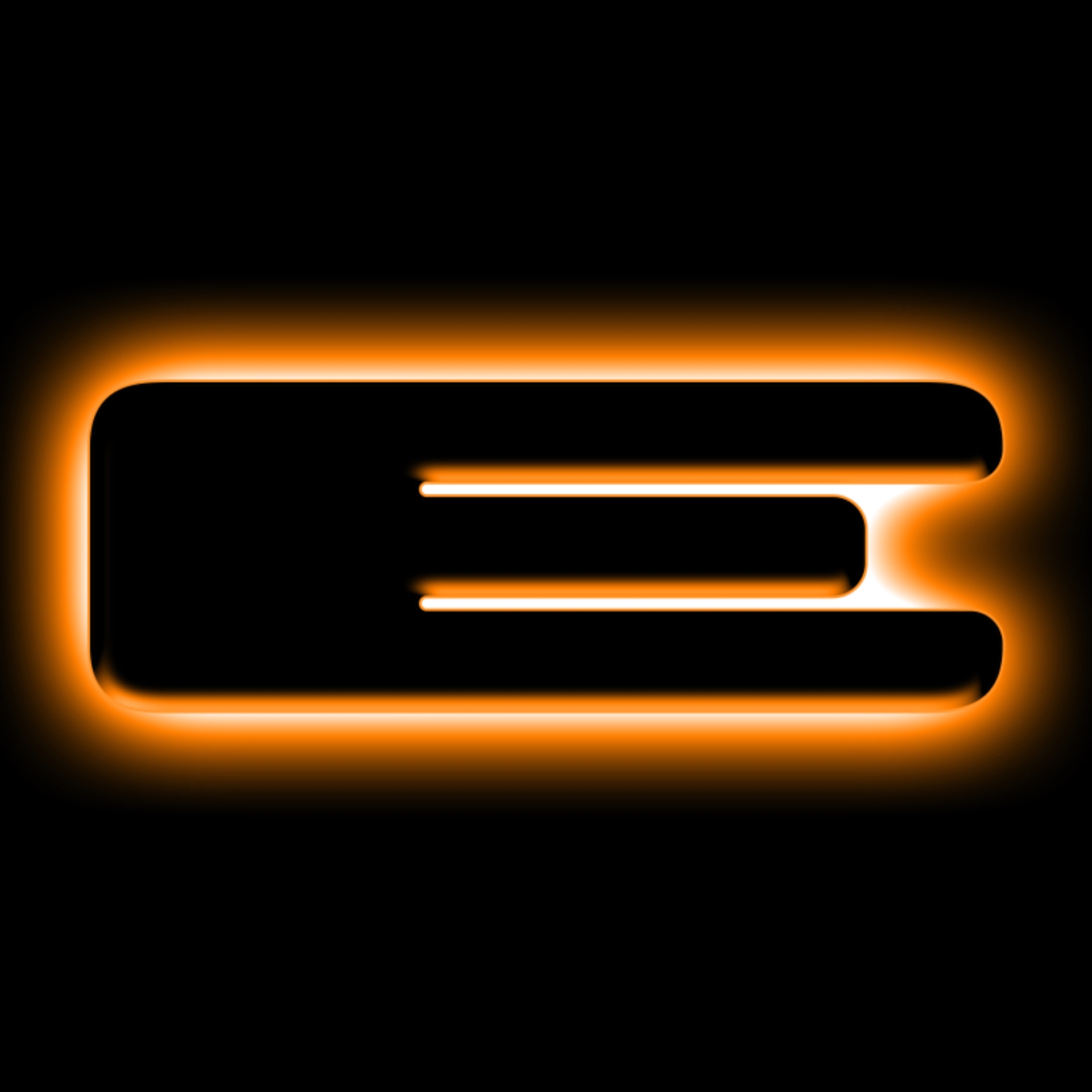 Picture of ORACLE Lighting Universal Illuminated LED Letter Badges - Matte Blk Surface Finish - E