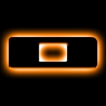 Picture of ORACLE Lighting Universal Illuminated LED Letter Badges - Matte Blk Surface Finish - D