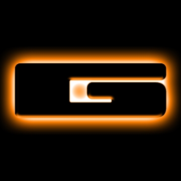Picture of ORACLE Lighting Universal Illuminated LED Letter Badges - Matte Blk Surface Finish - G