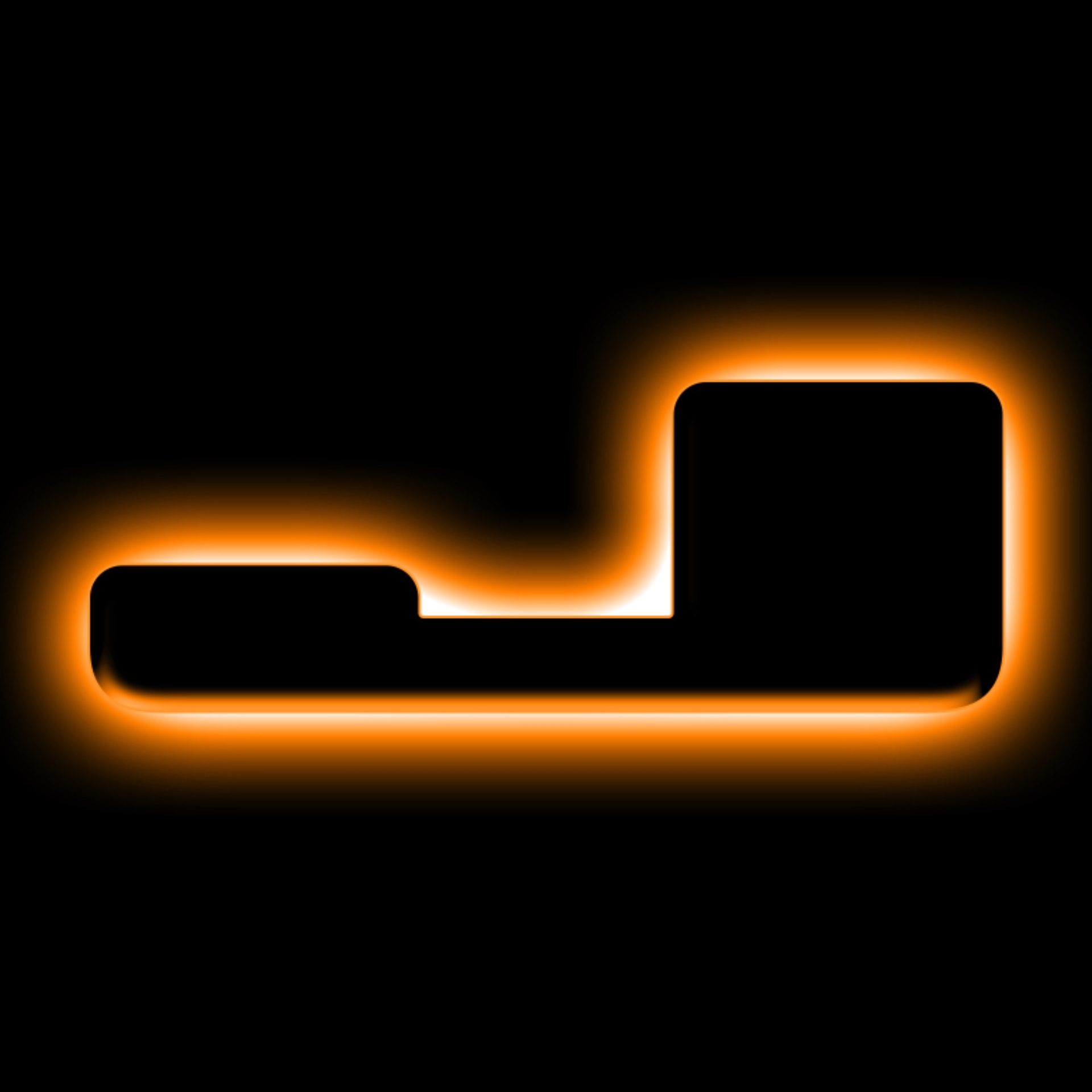 Picture of ORACLE Lighting Universal Illuminated LED Letter Badges - Matte Blk Surface Finish - J