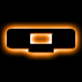 Picture of ORACLE Lighting Universal Illuminated LED Letter Badges - Matte Blk Surface Finish - Q