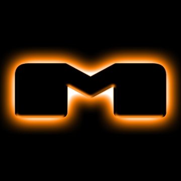 Picture of ORACLE Lighting Universal Illuminated LED Letter Badges - Matte Blk Surface Finish - M