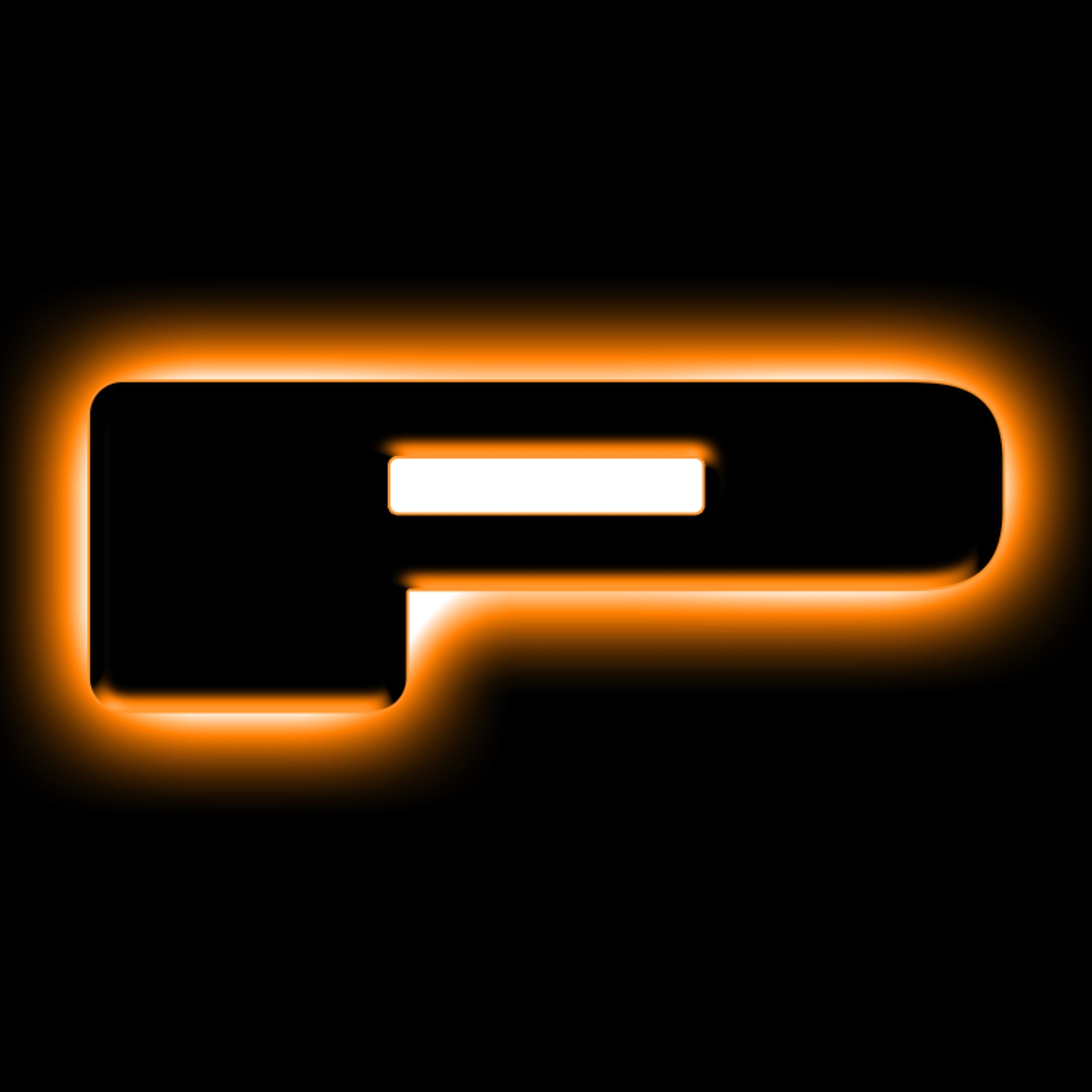 Picture of ORACLE Lighting Universal Illuminated LED Letter Badges - Matte Blk Surface Finish - P