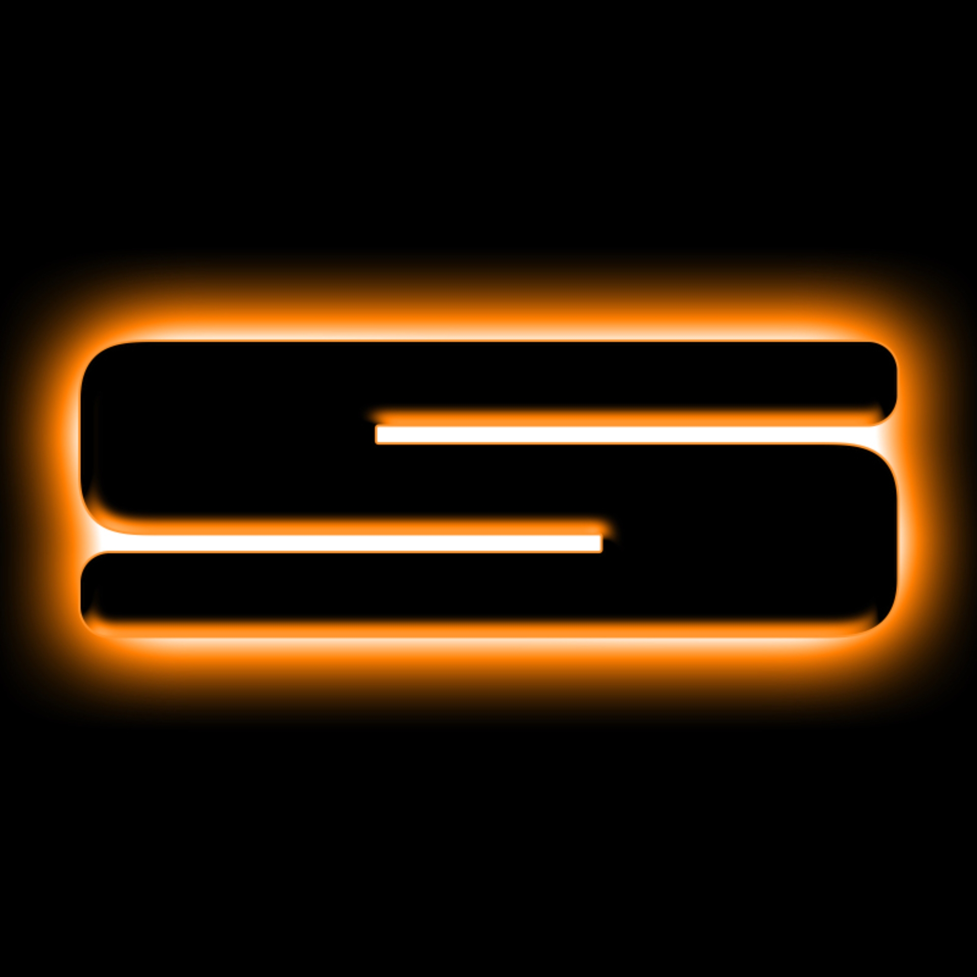 Picture of ORACLE Lighting Universal Illuminated LED Letter Badges - Matte Blk Surface Finish - S
