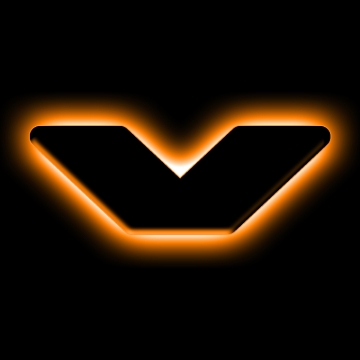 Picture of ORACLE Lighting Universal Illuminated LED Letter Badges - Matte Blk Surface Finish - V