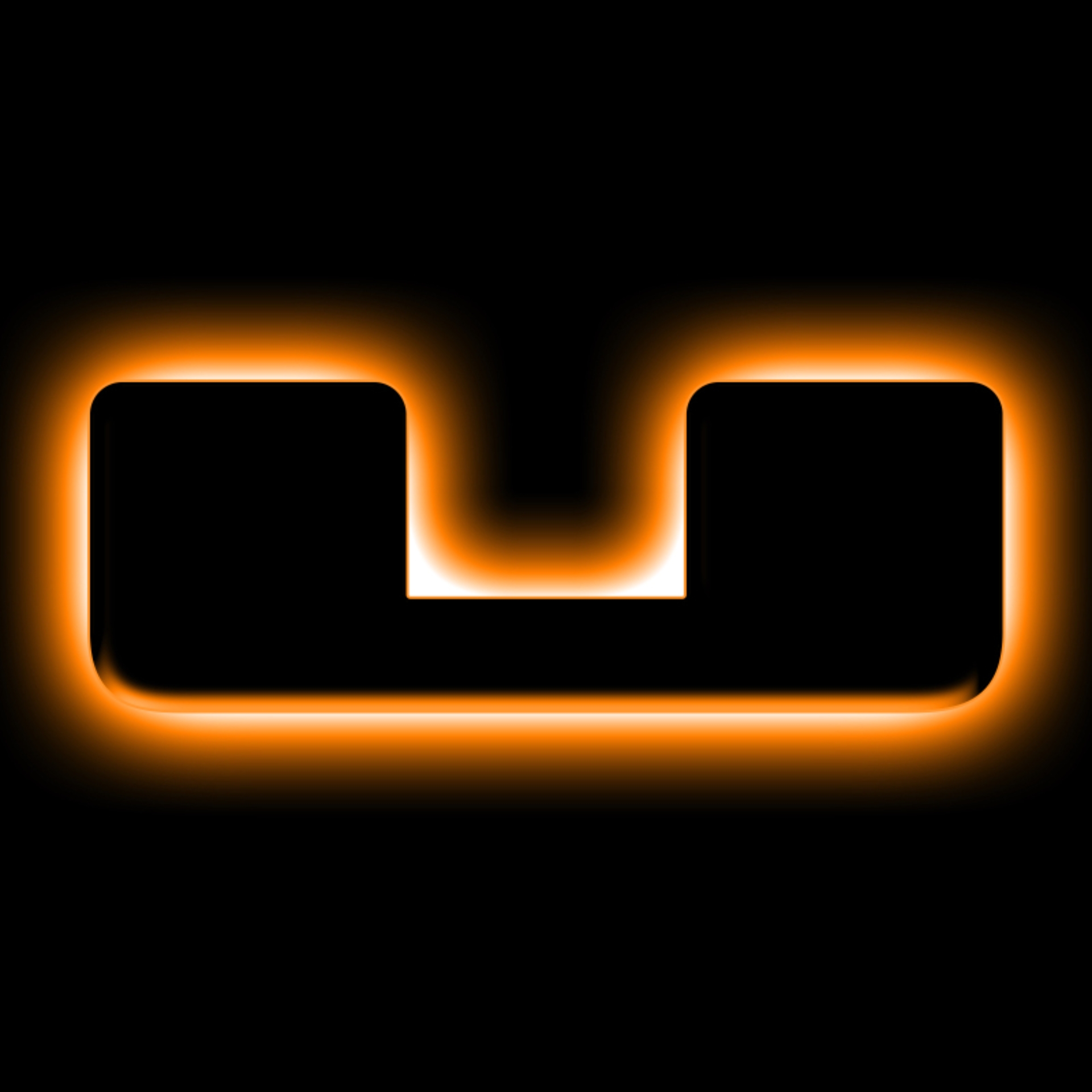 Picture of ORACLE Lighting Universal Illuminated LED Letter Badges - Matte Blk Surface Finish - U