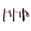 Picture of ORACLE Lighting Universal Illuminated LED Letter Badges - Matte Blk Surface Finish - U